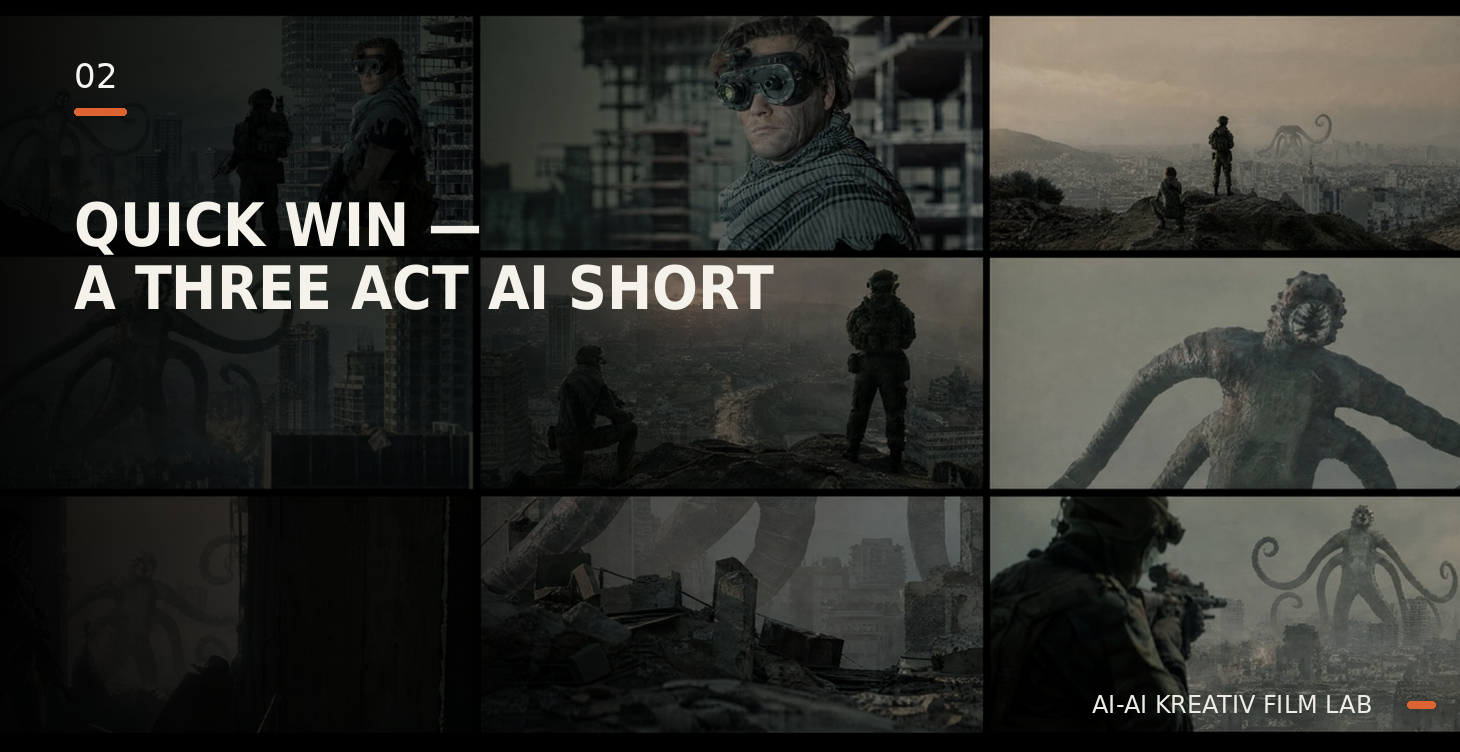 Your First AI Short — course banner